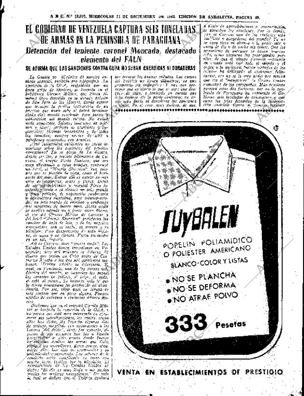 ABC SEVILLA 11-12-1963 página 49