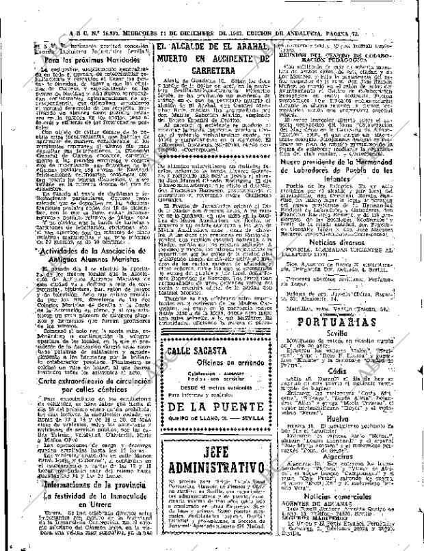 ABC SEVILLA 11-12-1963 página 72
