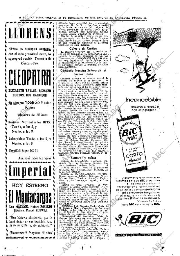 ABC SEVILLA 13-12-1963 página 48