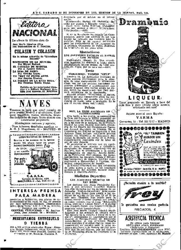 ABC MADRID 14-12-1963 página 102