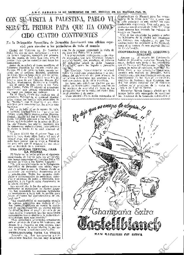ABC MADRID 14-12-1963 página 75