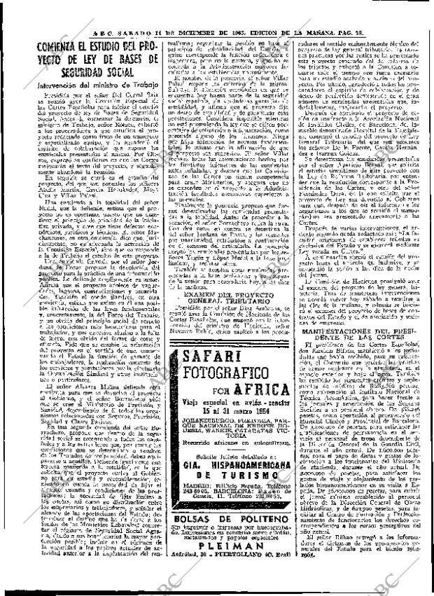 ABC MADRID 14-12-1963 página 78