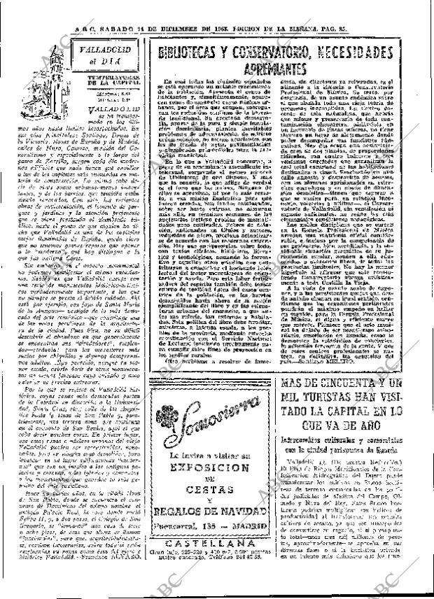 ABC MADRID 14-12-1963 página 85
