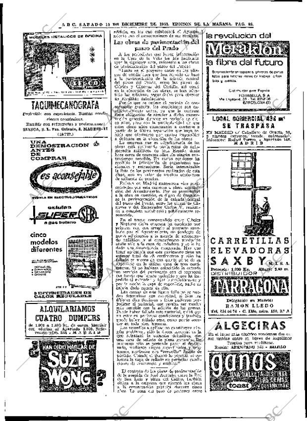 ABC MADRID 14-12-1963 página 88