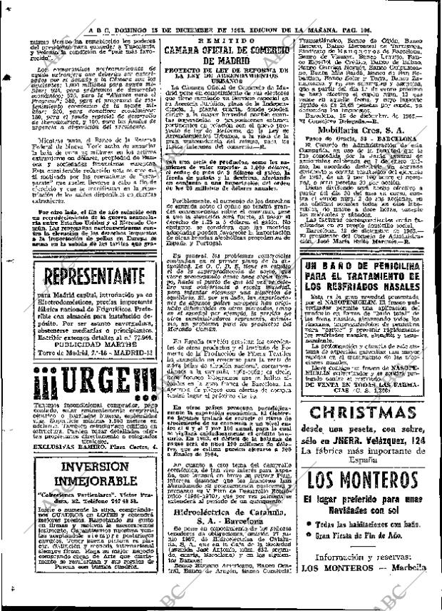 ABC MADRID 15-12-1963 página 106