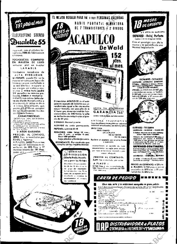 ABC MADRID 15-12-1963 página 40