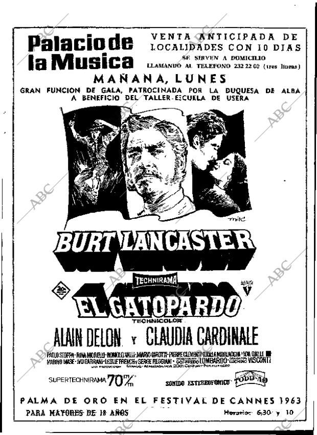 ABC MADRID 15-12-1963 página 69