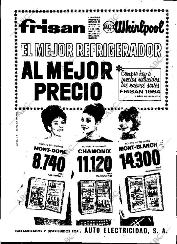 ABC MADRID 15-12-1963 página 78