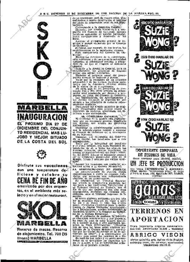 ABC MADRID 15-12-1963 página 80