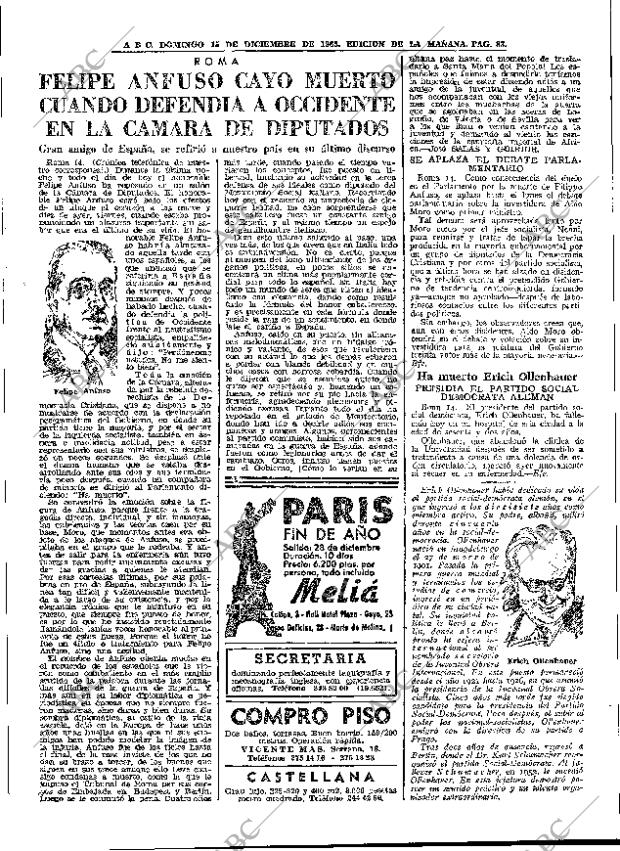 ABC MADRID 15-12-1963 página 83