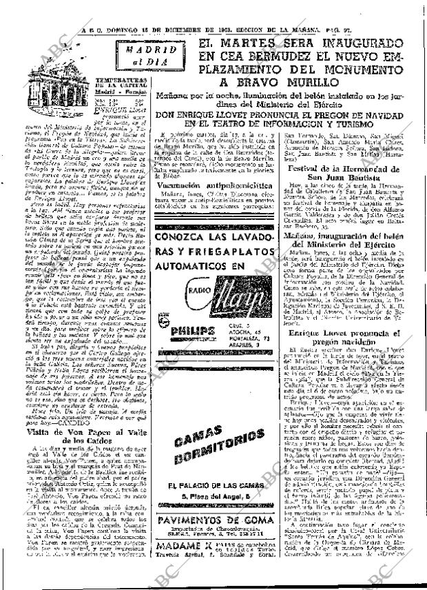 ABC MADRID 15-12-1963 página 97