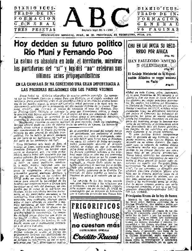 ABC SEVILLA 15-12-1963 página 45