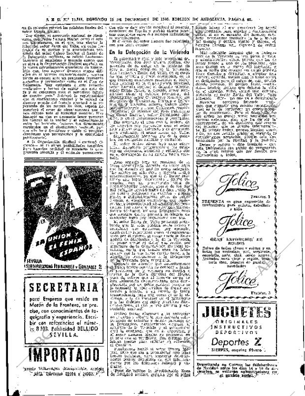 ABC SEVILLA 15-12-1963 página 60