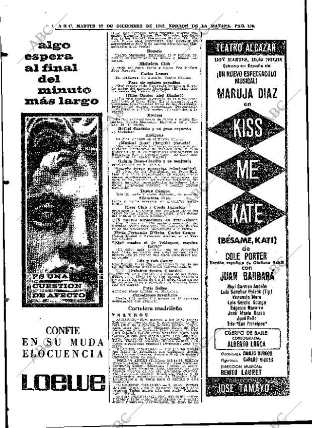 ABC MADRID 17-12-1963 página 100