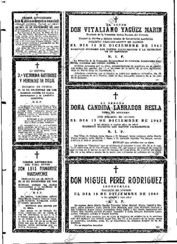 ABC MADRID 17-12-1963 página 110