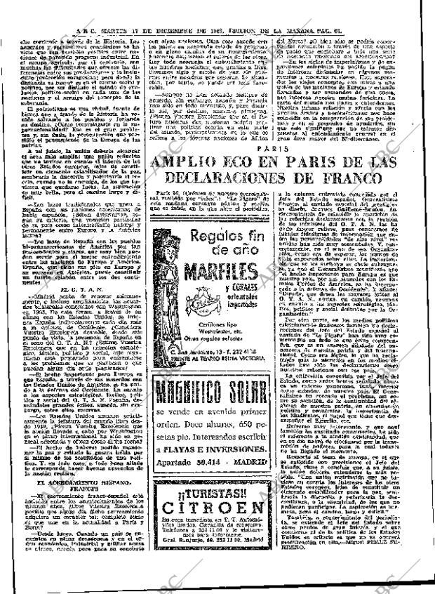 ABC MADRID 17-12-1963 página 66