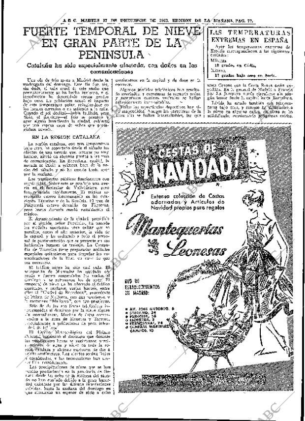 ABC MADRID 17-12-1963 página 77