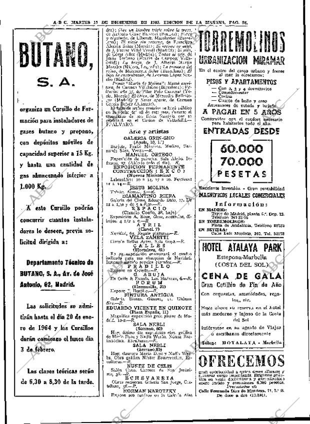 ABC MADRID 17-12-1963 página 86