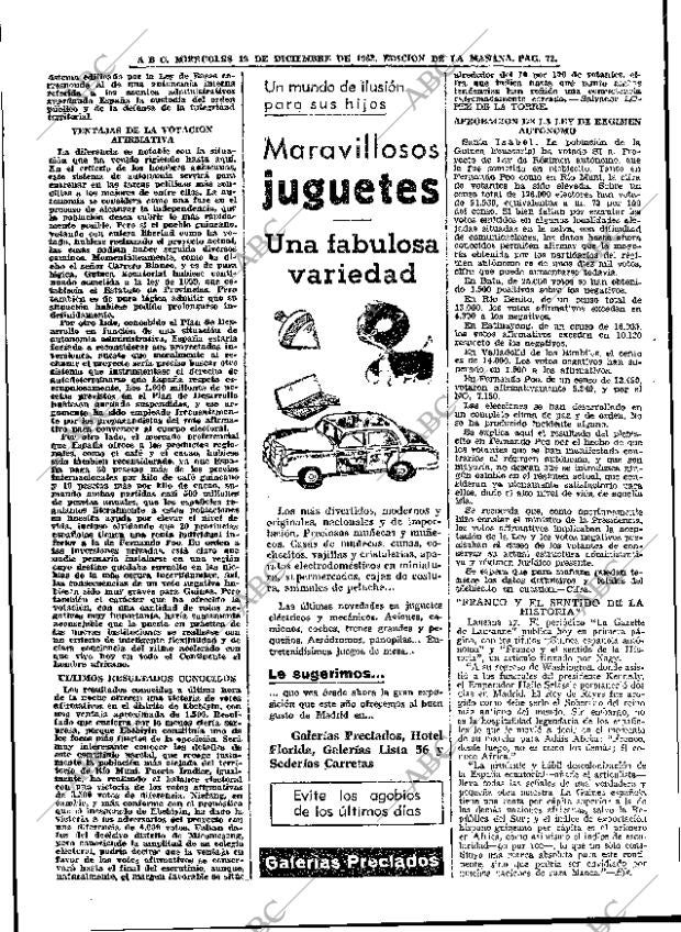 ABC MADRID 18-12-1963 página 72