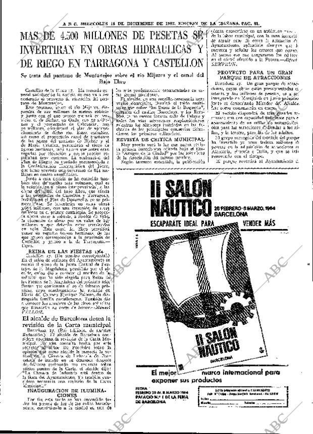 ABC MADRID 18-12-1963 página 81