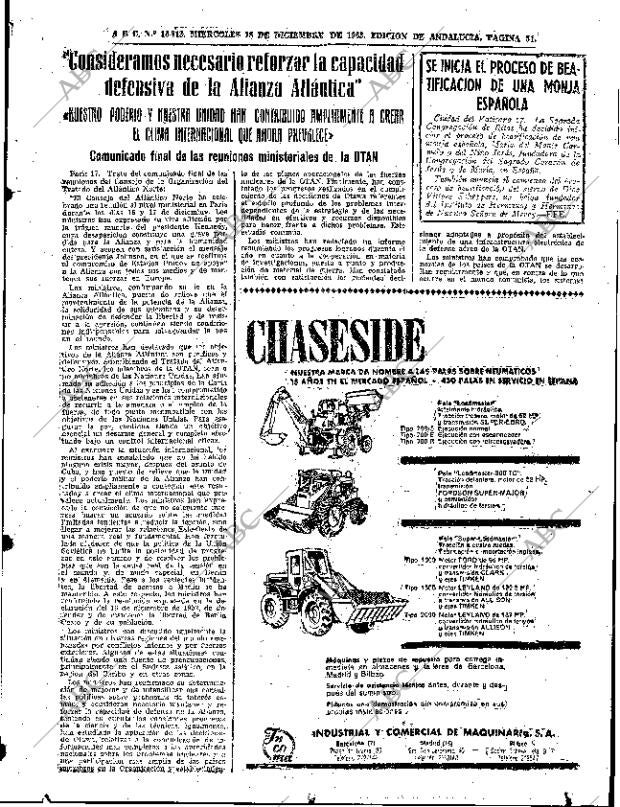 ABC SEVILLA 18-12-1963 página 51