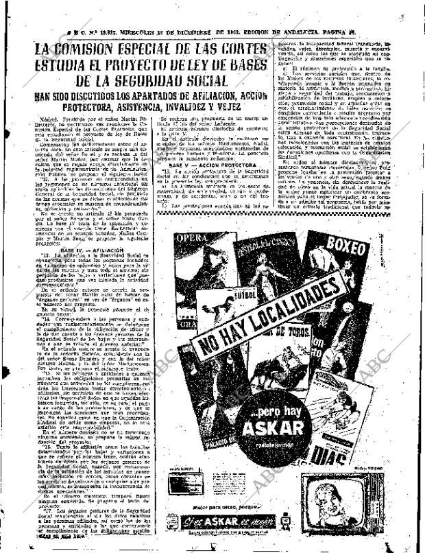 ABC SEVILLA 18-12-1963 página 57