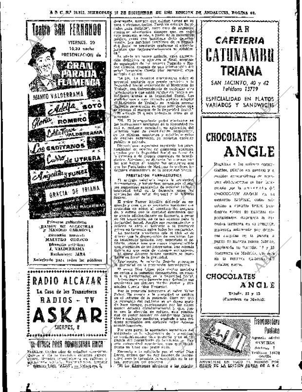 ABC SEVILLA 18-12-1963 página 60