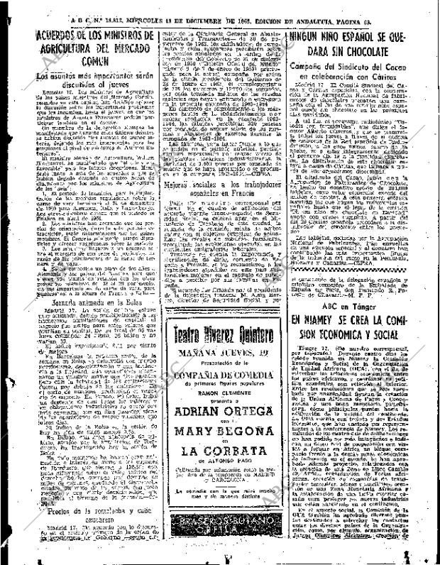 ABC SEVILLA 18-12-1963 página 63