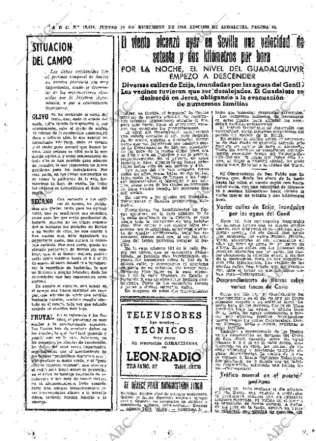 ABC SEVILLA 19-12-1963 página 61