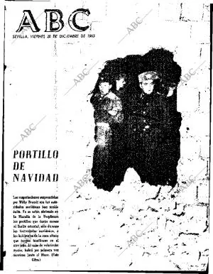 ABC SEVILLA 20-12-1963 página 1