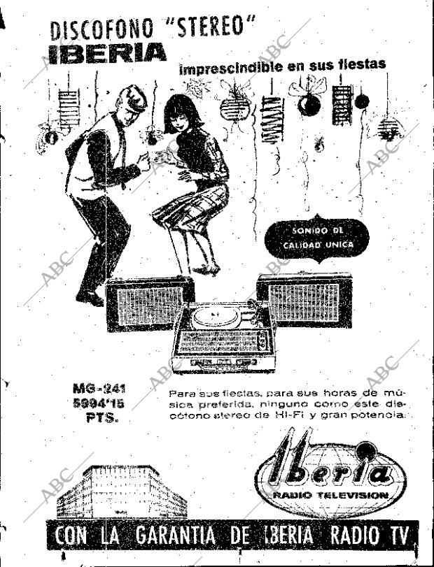 ABC SEVILLA 20-12-1963 página 19