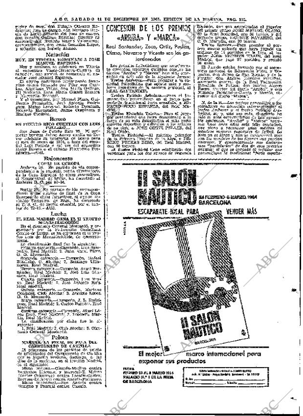 ABC MADRID 21-12-1963 página 103