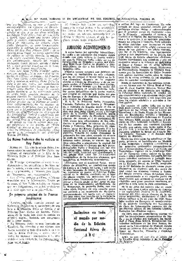ABC SEVILLA 21-12-1963 página 48
