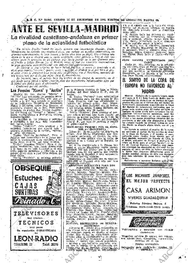 ABC SEVILLA 21-12-1963 página 85