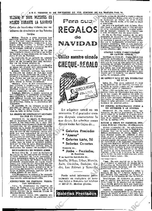 ABC MADRID 27-12-1963 página 78