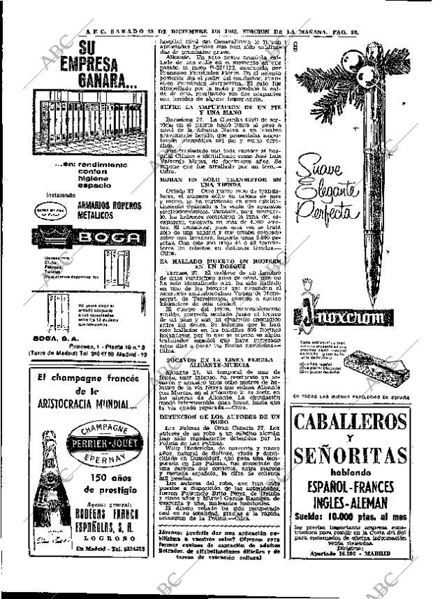 ABC MADRID 28-12-1963 página 86