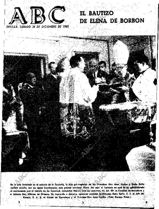 ABC SEVILLA 28-12-1963 página 1