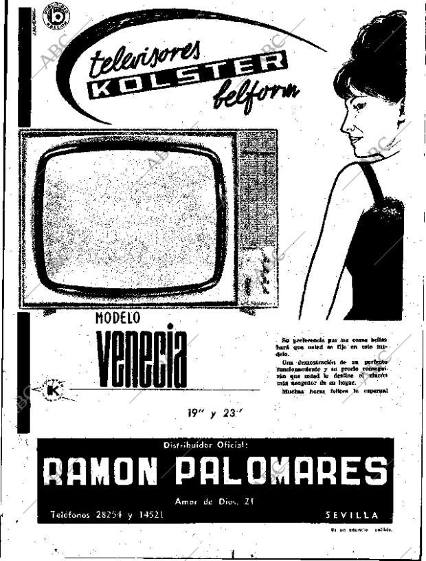 ABC SEVILLA 28-12-1963 página 45