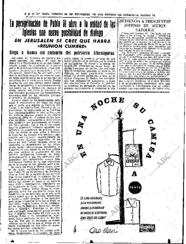 ABC SEVILLA 28-12-1963 página 53