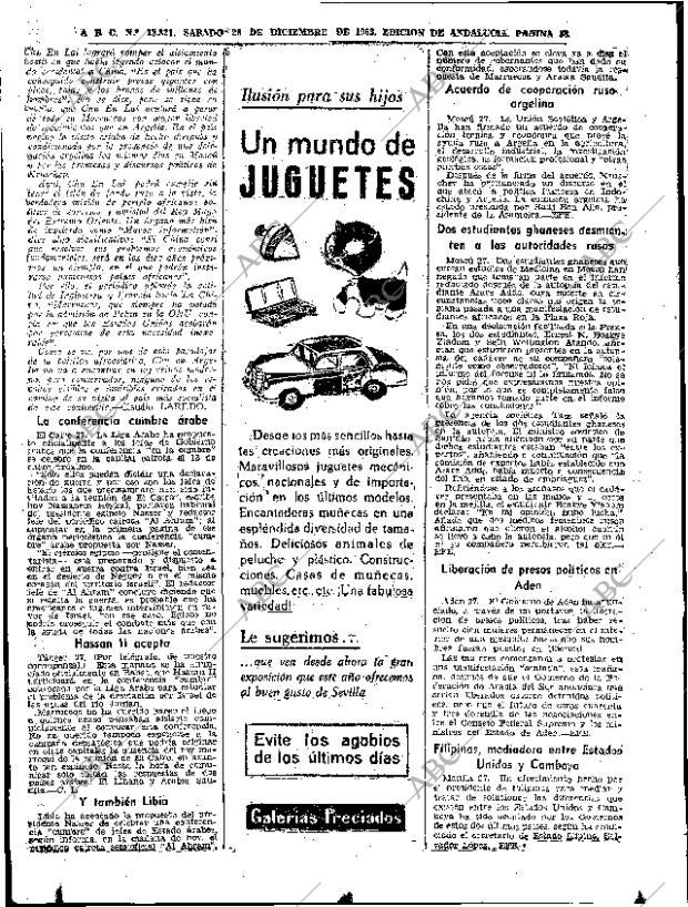 ABC SEVILLA 28-12-1963 página 58