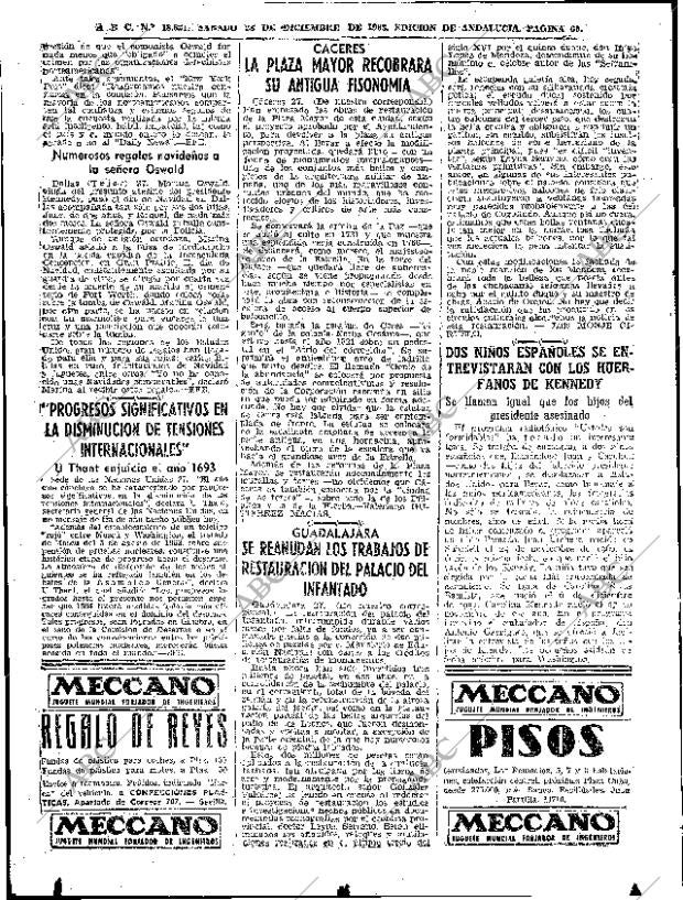 ABC SEVILLA 28-12-1963 página 60