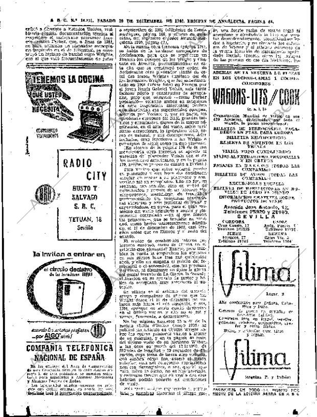 ABC SEVILLA 28-12-1963 página 64