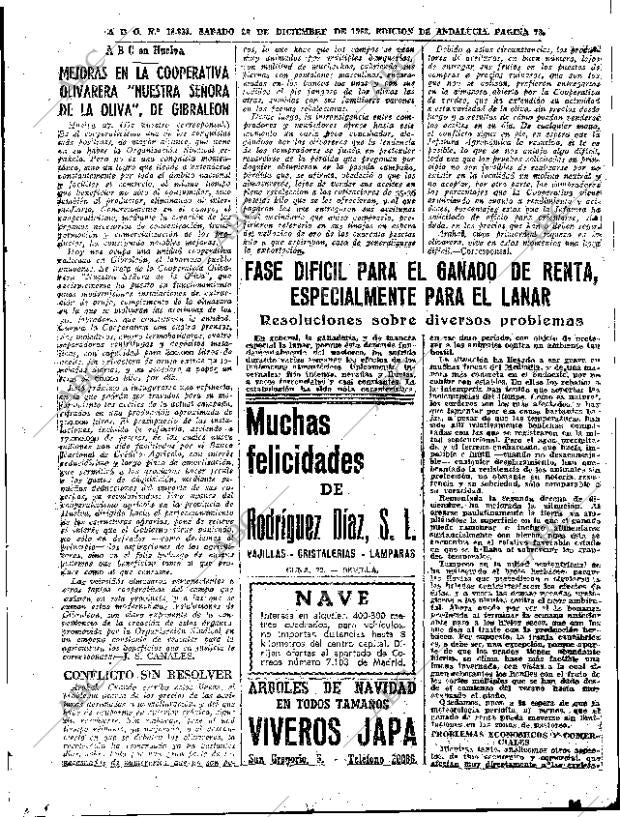 ABC SEVILLA 28-12-1963 página 73