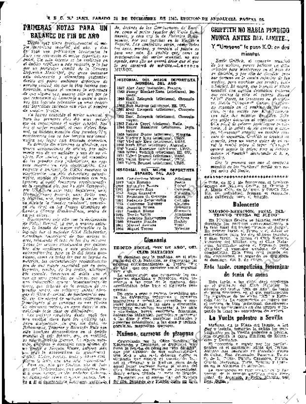 ABC SEVILLA 28-12-1963 página 86