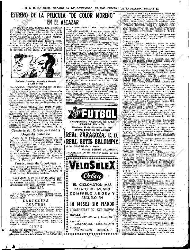 ABC SEVILLA 28-12-1963 página 87