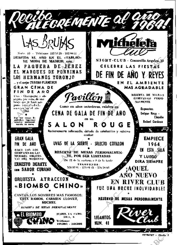 ABC MADRID 29-12-1963 página 62