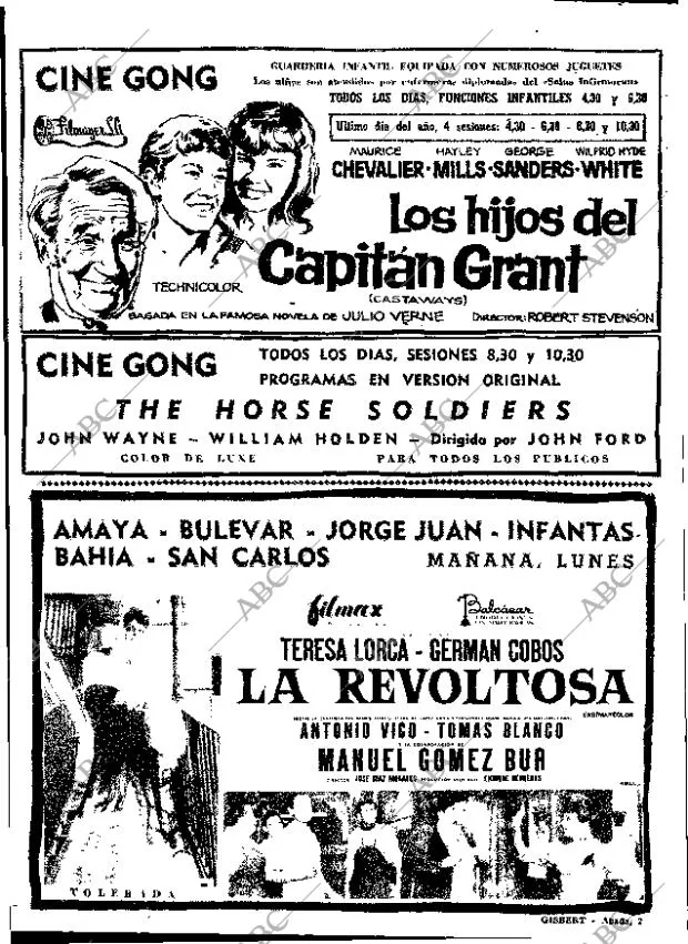 ABC MADRID 29-12-1963 página 66