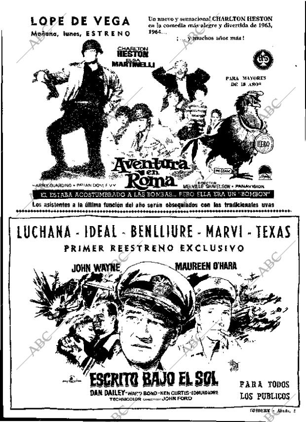 ABC MADRID 29-12-1963 página 68