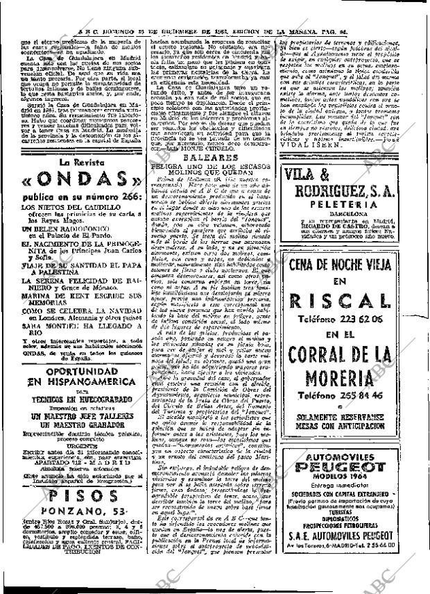 ABC MADRID 29-12-1963 página 94