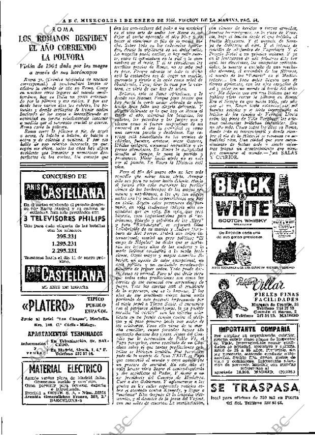 ABC MADRID 01-01-1964 página 54